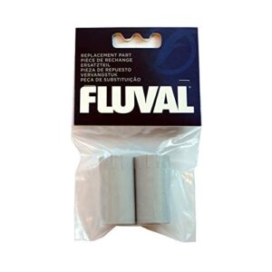 fluval rubber adapter for ribbed hosing, 2-pack, a20016