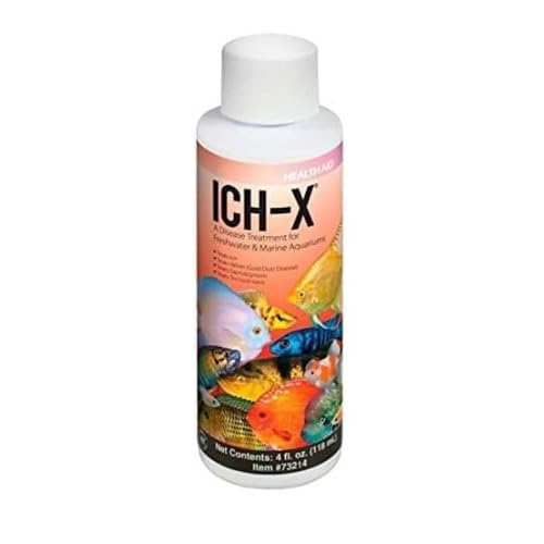 Hikari ICH-X Ready-To-Use Fungal Treatment Solution for Freshwater and Marine Aquariums for Ich, Trichodiniasis, Velvet, and Saprolegniasas Treatment