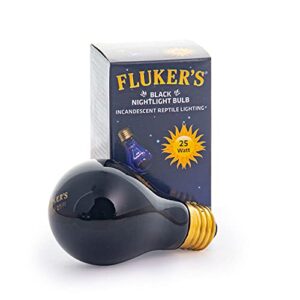 fluker's black nightlight bulbs for reptiles 25 watt