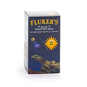 Fluker's Black Nightlight Bulbs for Reptiles 25 watt