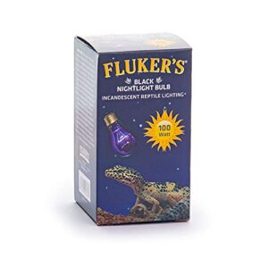 Fluker's Black Nightlight Bulbs for Reptiles 100 watt