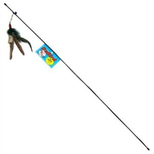 go cat da bird single pole teaser on 36 inch rod