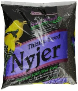 f.m. brown's song blend nyjer thistle seed for pets, 5-pound