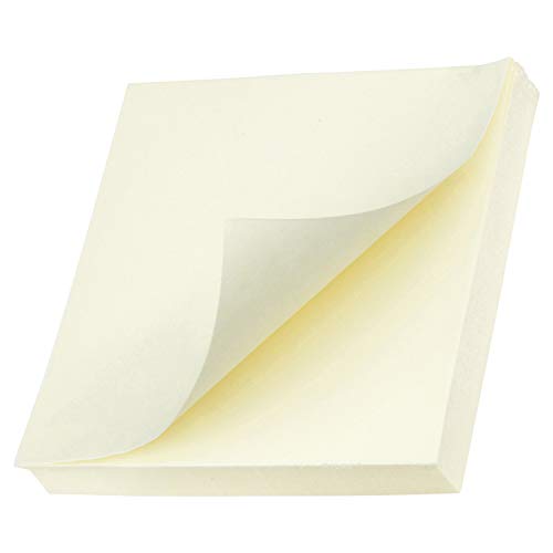 Highland Sticky Notes, 3 x 3 Inches, Yellow, 12 Pack (6549)