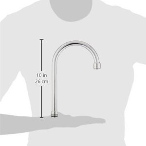 Moen 104429 Commercial Gooseneck Spout 5-3/4-Inch, Chrome