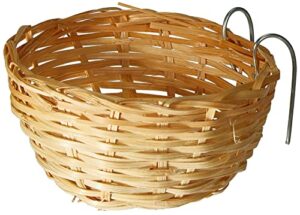 trixie exotic canary nest, bamboo, 10cm