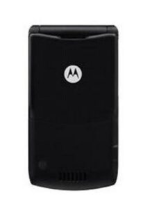 motorola razr v3 unlocked phone with camera, and video player-international version with no warranty (black)
