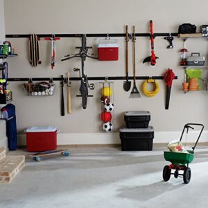 Rubbermaid FastTrack Garage Storage Wire Mesh Basket, Garage Organization System, Easy Wall Mount for Gardening Tools, Kid's Toys, Dog Toy's Storage