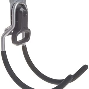 Rubbermaid FastTrack Utility Hook, Garage Organization Wall Hanger, Tool Hanger, Wall Mount and Heavy Duty Tool Hanger, Black