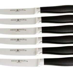 Wusthof Grand Prix II 6 Piece Steak Set, One size, Black