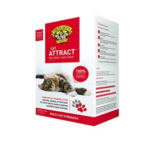 precious cat cat attract problem cat training litter, 20 pound box