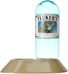 fluker's repta-waterer for reptiles and small animals - 16 oz,blue