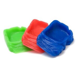 zoo med hermit crab ramp bowl, small, color:assorted