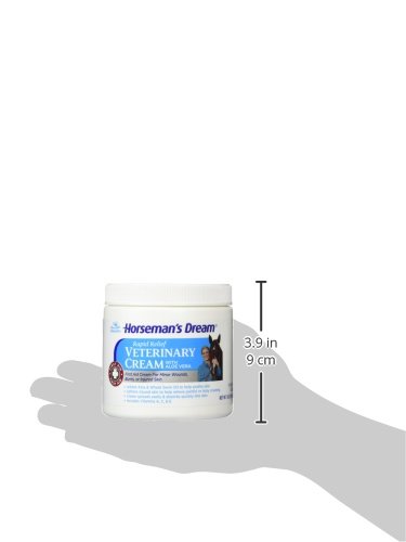 Manna Pro Horseman's Dream Veterinary Cream | First Aid Cream with Aloe Vera | 16 Ounces