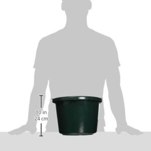 FORTEX INDUSTRIES 380568 Utility Pail Dark Green, 8 Quart