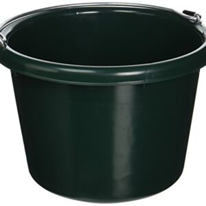 FORTEX INDUSTRIES 380568 Utility Pail Dark Green, 8 Quart