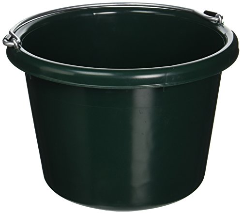 FORTEX INDUSTRIES 380568 Utility Pail Dark Green, 8 Quart