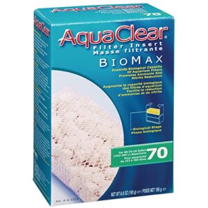 aquaclear fish a1373 70-gallon biomax,white,large breeds