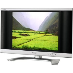 sharp aquos lc-15b8us 15-inch edtv-ready lcd flat panel tv