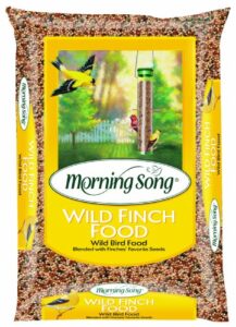 morning song 12005 wild finch wild bird food bag, 8-pound