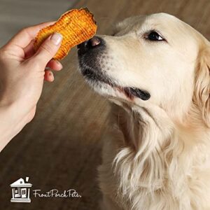 Sam's Yams Sweet Potato Dog Treats, Healthy Dog Treats for Small, Medium, and Large Breed Dogs - Made in USA, High Fiber, Vegan Dental Chews - Veggie Rawhide, Sweet Potato Dog Chewz, 14oz Single Pack