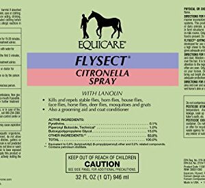 Equicare Farnam Flysect Citronella Spray, 32 fl. oz.