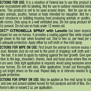 Equicare Farnam Flysect Citronella Spray, 32 fl. oz.