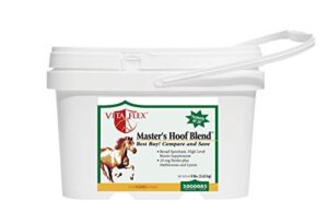 vita flex master's hoof blend hoof health formula, 128 day supply, 8 lb