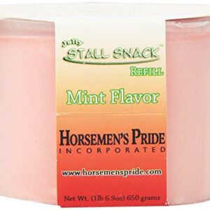 Horsemen's Pride Stall Snack Treat Refill for Horses; Mint Flavor