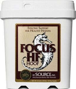 source 573935 focus hf hoof micronutrient for horses, 3.5 lb