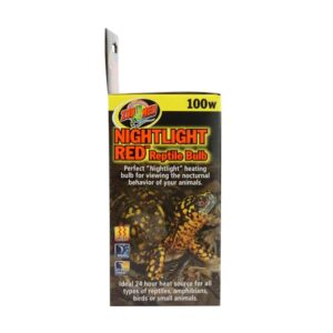 Zoo Med Nightlight Red Reptile Bulb, 100 Watts