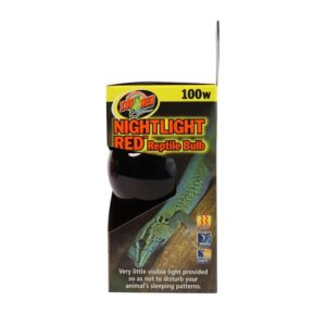 Zoo Med Nightlight Red Reptile Bulb, 100 Watts