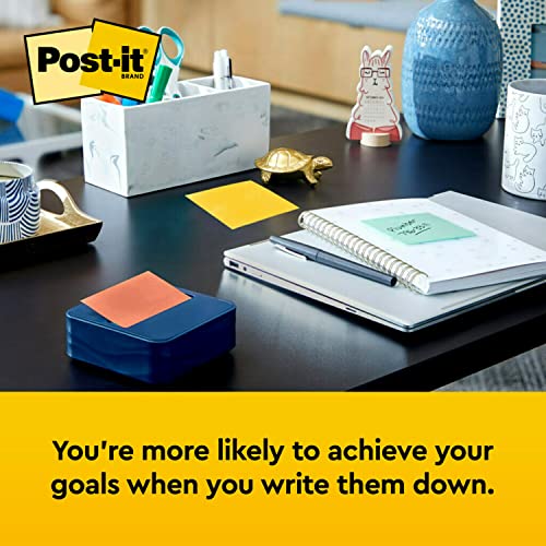 Post-it Pop-up Notes, 3x3 in, 12 Pads, America's #1 Favorite Sticky Notes, Beachside Café Collection, Pastel Colors, Recyclable (R330-12AP)