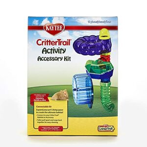 kaytee crittertrail fun-nel activity accessory kit small animal habitat tubes