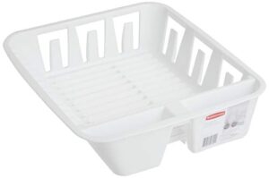rubbermaid 6049arwht twin sink dish drainer