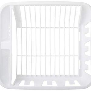 Rubbermaid 6049ARWHT Twin Sink Dish Drainer