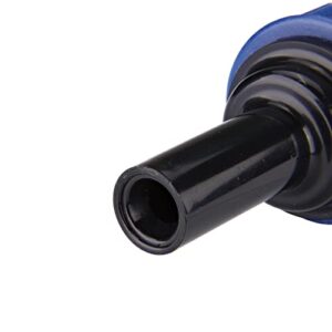 Raindrip R325C 3/4-Inch Hose Thread Swivel to 1/4-Inch Tubing Adaptor, Black, Blue