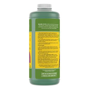 General Hydroponics FloraGro 2-1-6, Use With FloraMicro & FloraBloom, Provides Nutrients For Structural & Foliar Growth, Ideal For Hydroponics, 1-Quart