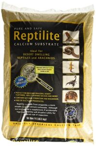carib sea scs00714 4-pack reptiles calcium substrate sand, 10-pound, aztec gold