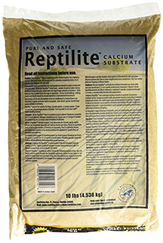 Carib Sea SCS00714 4-Pack Reptiles Calcium Substrate Sand, 10-Pound, Aztec Gold