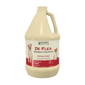 natural chemistry de flea concentrate flea and tick shampoo, 1-gallon
