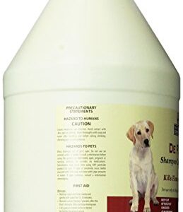 Natural Chemistry De Flea Concentrate Flea and Tick Shampoo, 1-Gallon