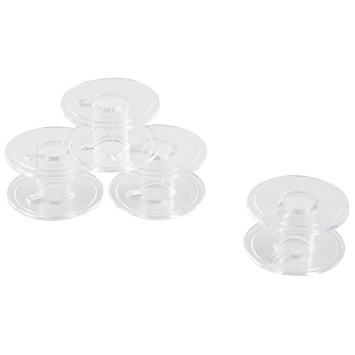 Singer Bobbins Class 15 Transparent, 4-Count