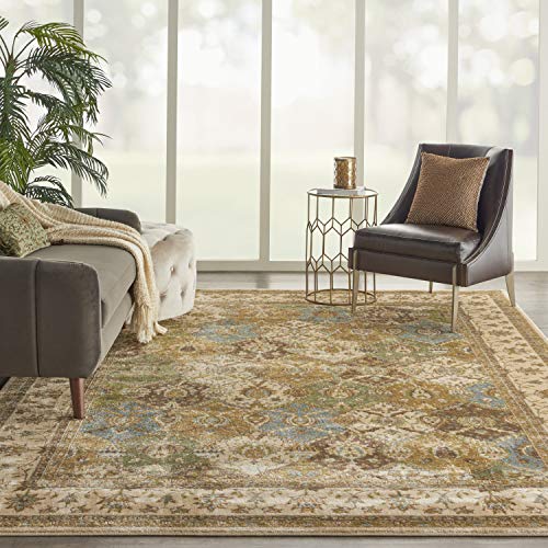 Nourison Modesto 7'x10' Beige Area Rug, 6 ft 7 in x 9 ft 7