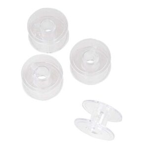 Singer Bobbins Class 15 Transparent, 4-Count