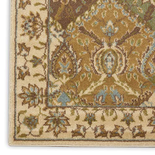 Nourison Modesto 7'x10' Beige Area Rug, 6 ft 7 in x 9 ft 7