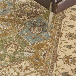 Nourison Modesto 7'x10' Beige Area Rug, 6 ft 7 in x 9 ft 7