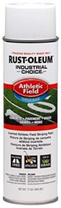 rust-oleum 206043 af1600 athletic field striping paint spray, white, 17 ounce