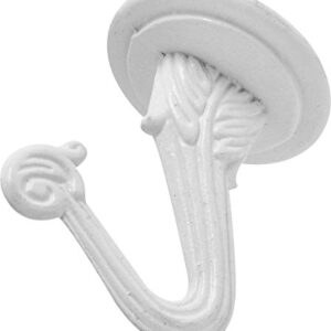 OOK Alloy Steel 534516 50340 Swag Hooks, White