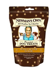 newman's own dog biscuits, peanut butter formula - medium, 10-oz. (pack of 6)
